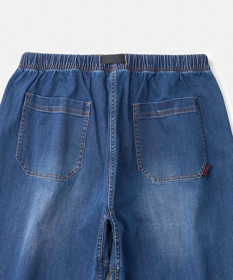 Stretch Denim Loose Tapered Ridge Pant