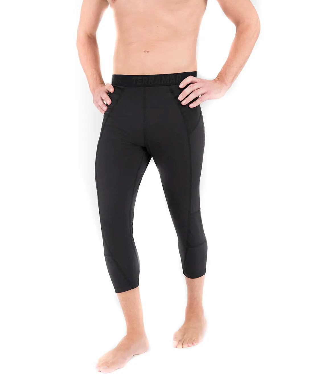 Terramar Thermolator 2.0 3/4 Performance Pant Black