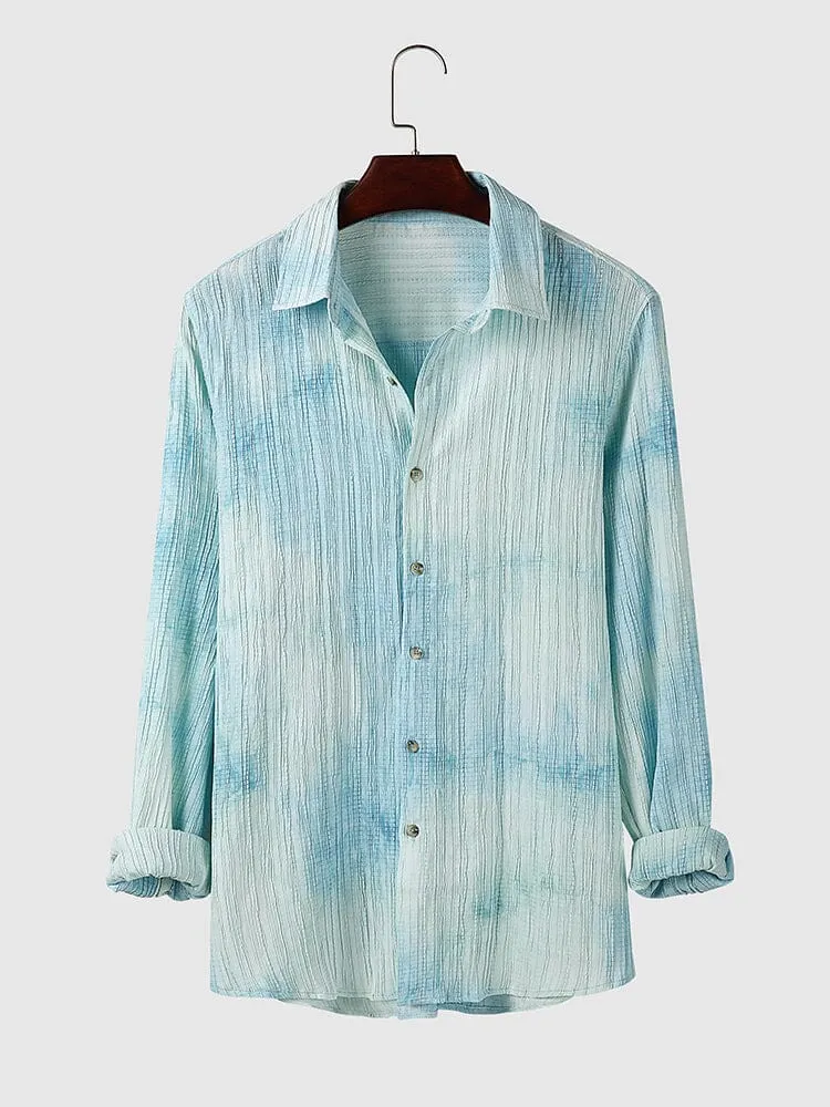 Tie-Dyed Pattern Shirt