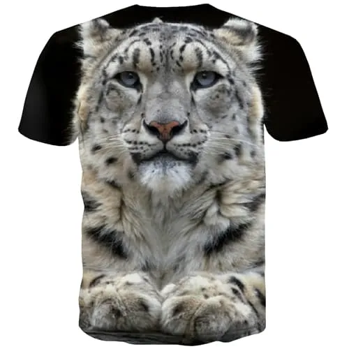 Tiger T shirts Men Animal T-shirts 3d Funny T-shirts Graphic Harajuku Shirt Print Hip Hop Tshirts Cool Short Sleeve T shirts Men