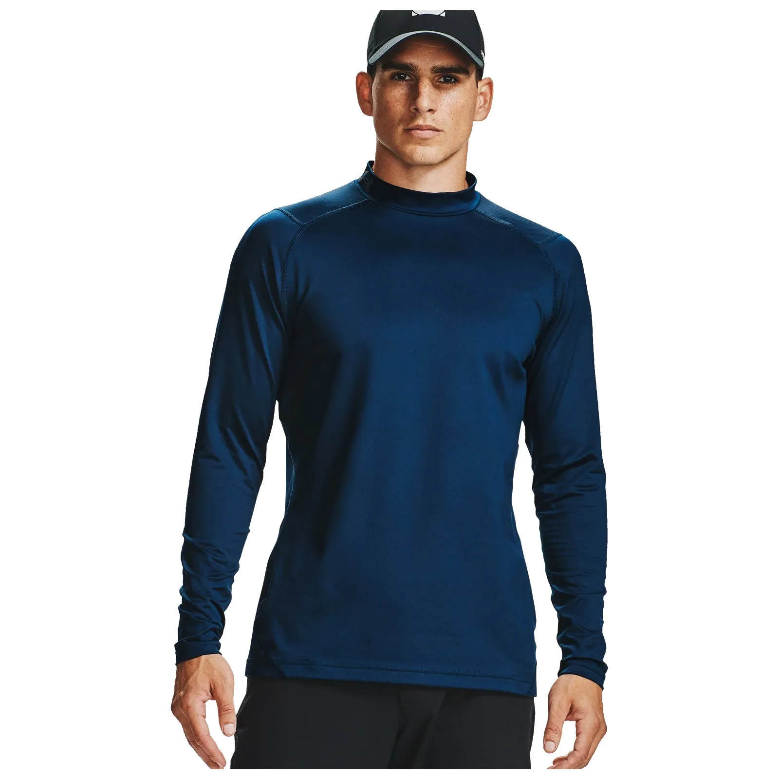 Under Armour Mens ColdGear Infrared Mock Top