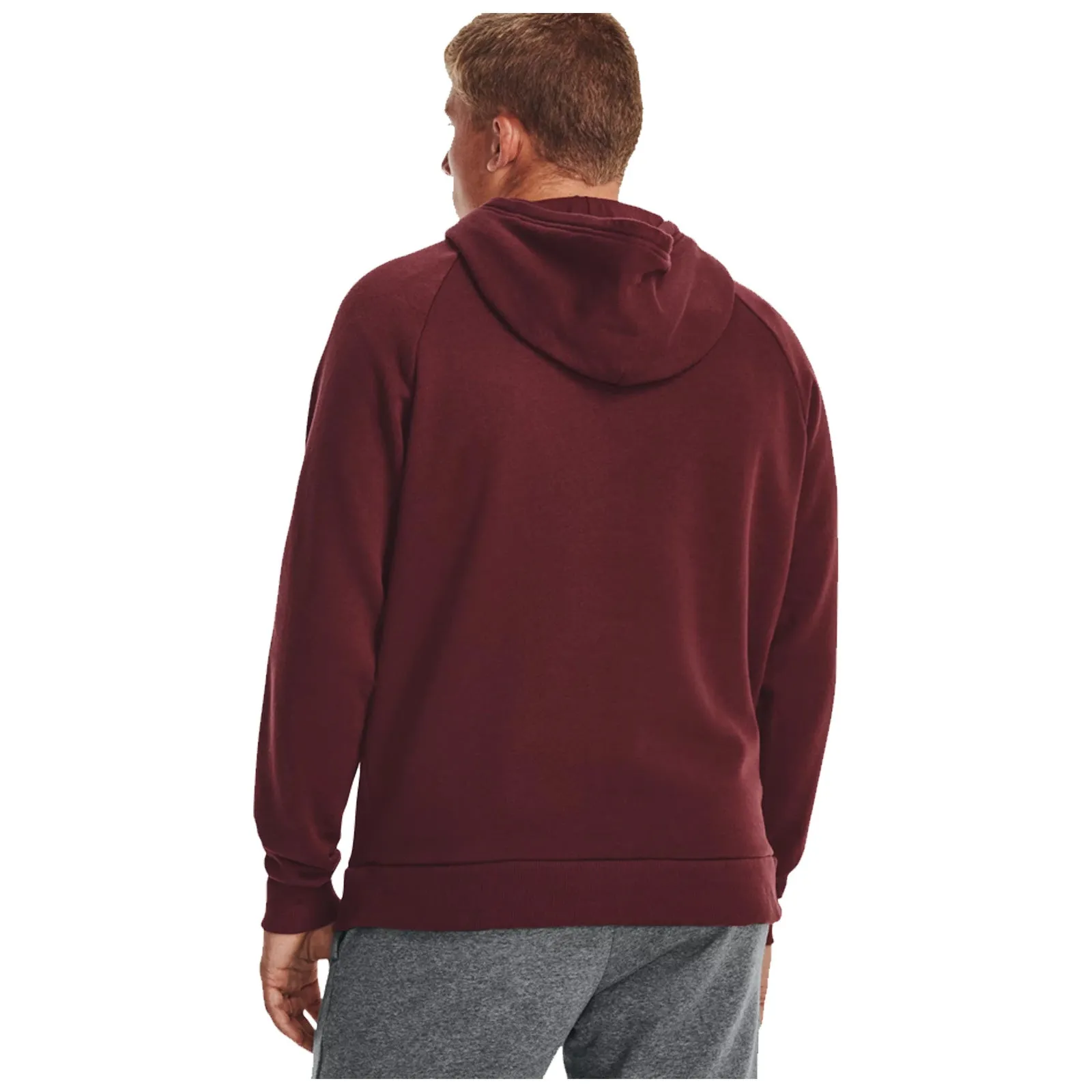 Under Armour Mens Rival Fleece Full Zip Hoodie