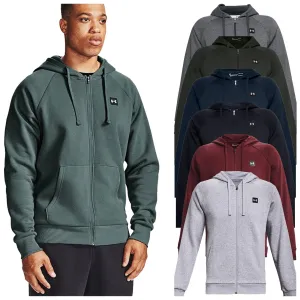 Under Armour Mens Rival Fleece Full Zip Hoodie