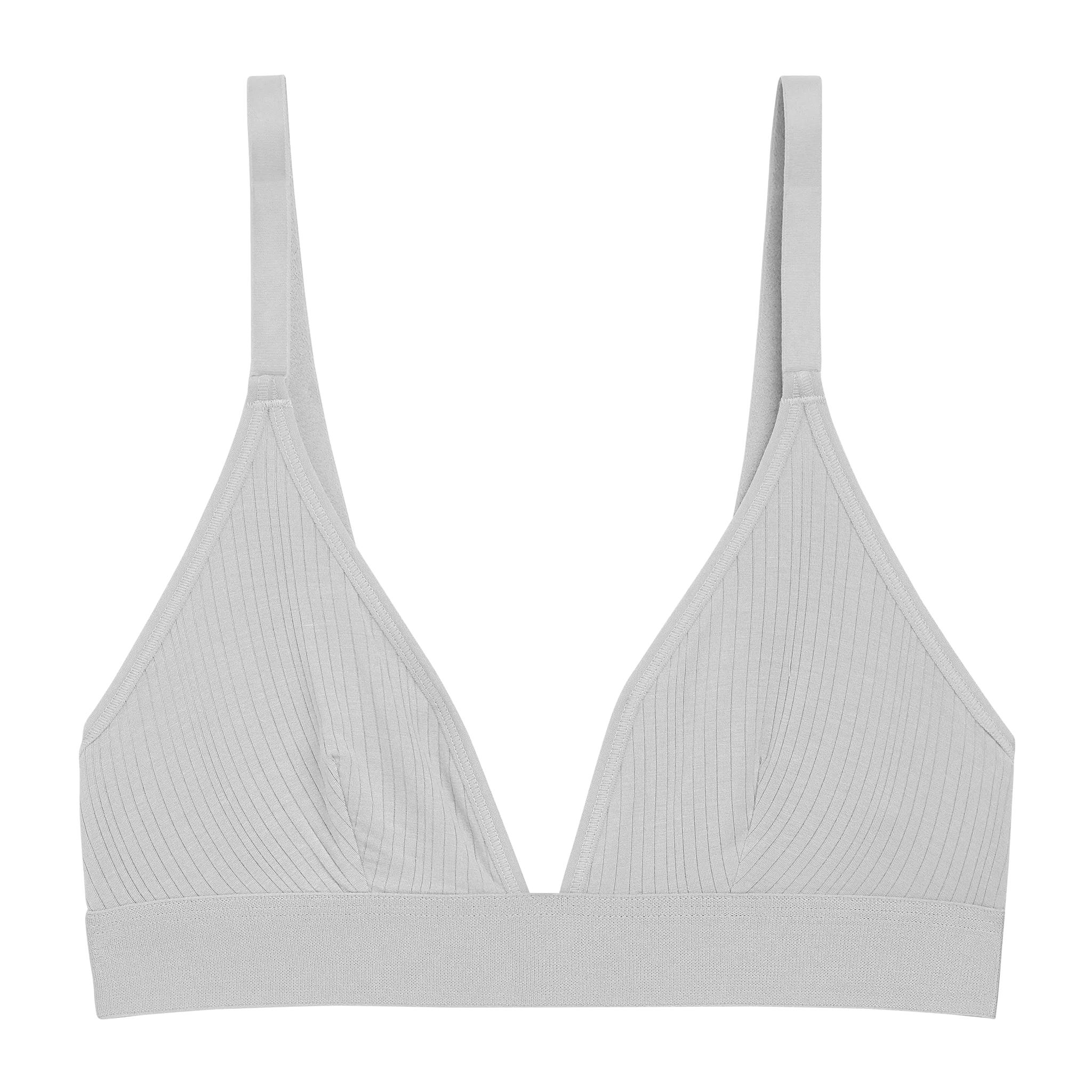 Whipped Triangle Bra in Moon