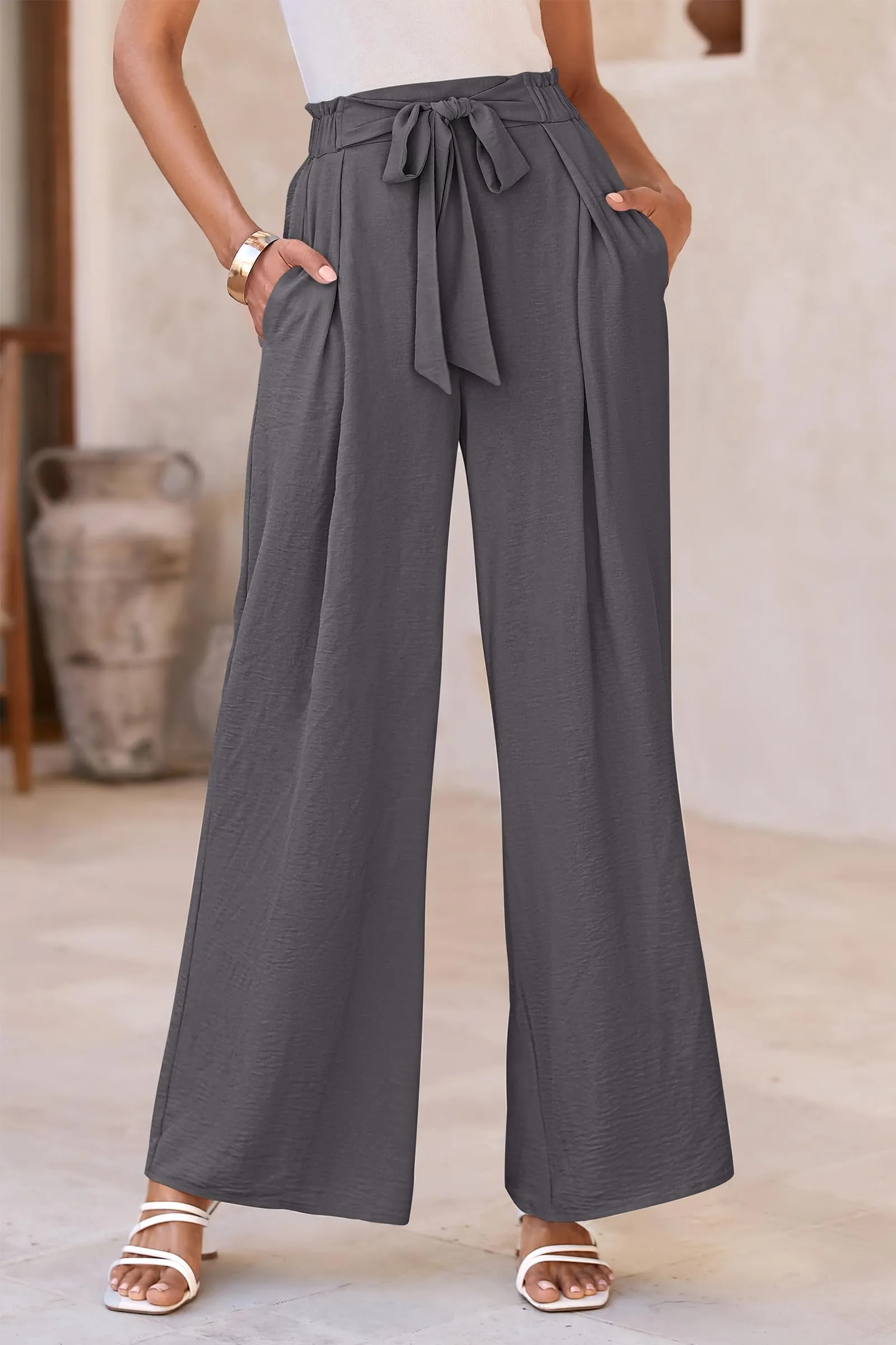 Wide Leg High Waisted Loose