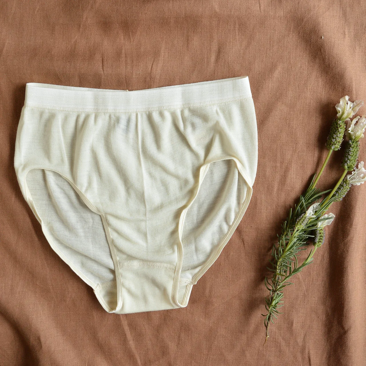 Women's Briefs - Organic Wool/Silk (S-XL)