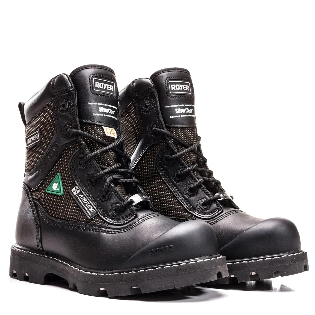 Work Boots - Royer FLX Airflow Waterproof Metal-Free Boots, FLX